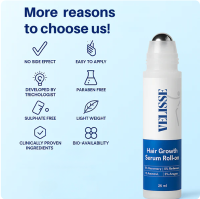 VELISSE Hair Growth Roll-On Serum