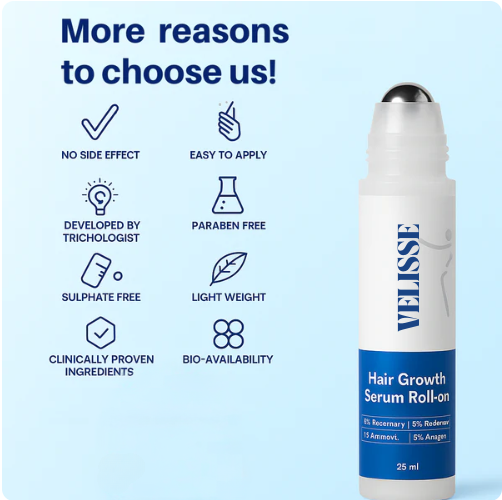 VELISSE Hair Growth Roll-On Serum