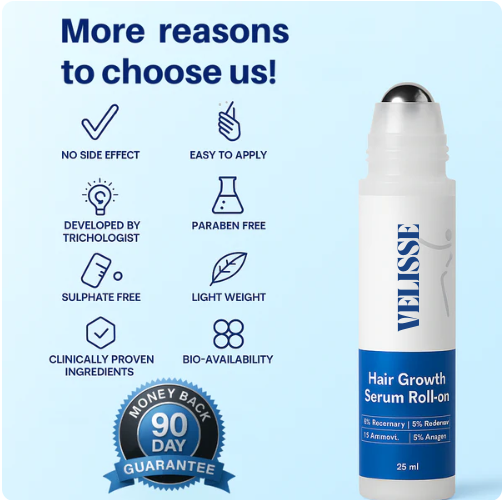 VELISSE Hair Growth Roll-On Serum